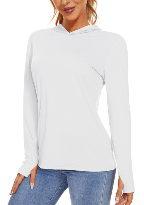 UV Protective Hoodie with Thumb holes