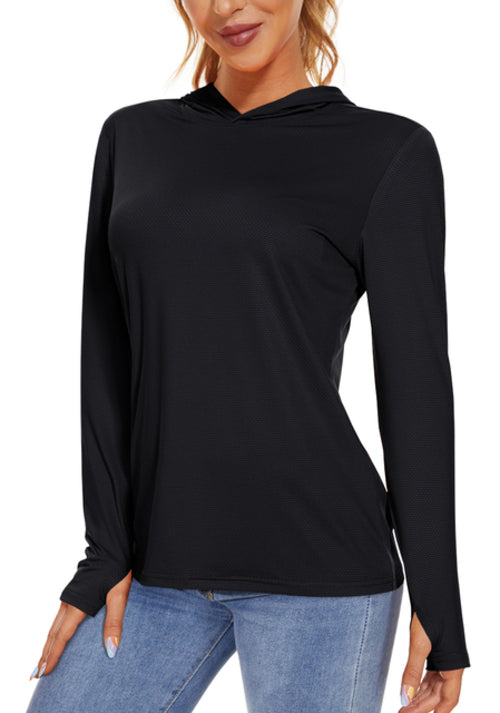 UV Protective Hoodie with Thumb holes
