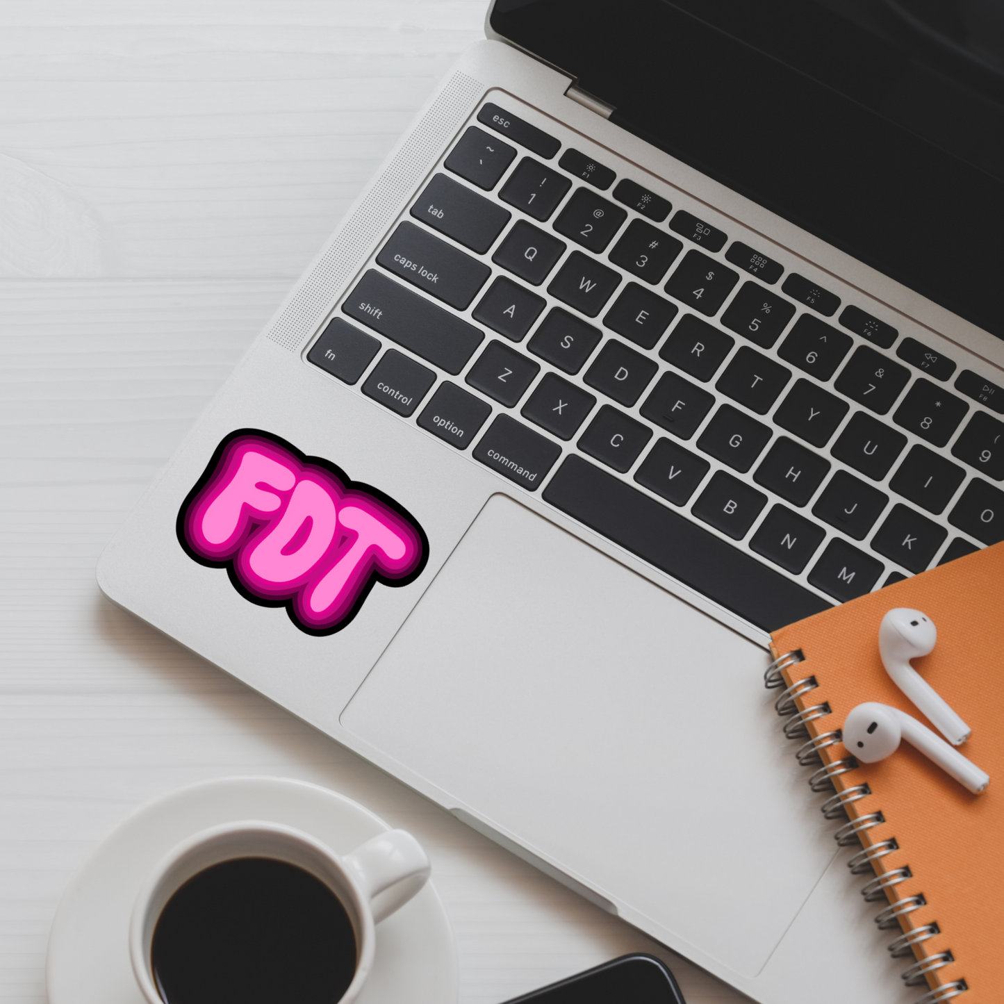 FDT Sticker Pink | 3" x 2"