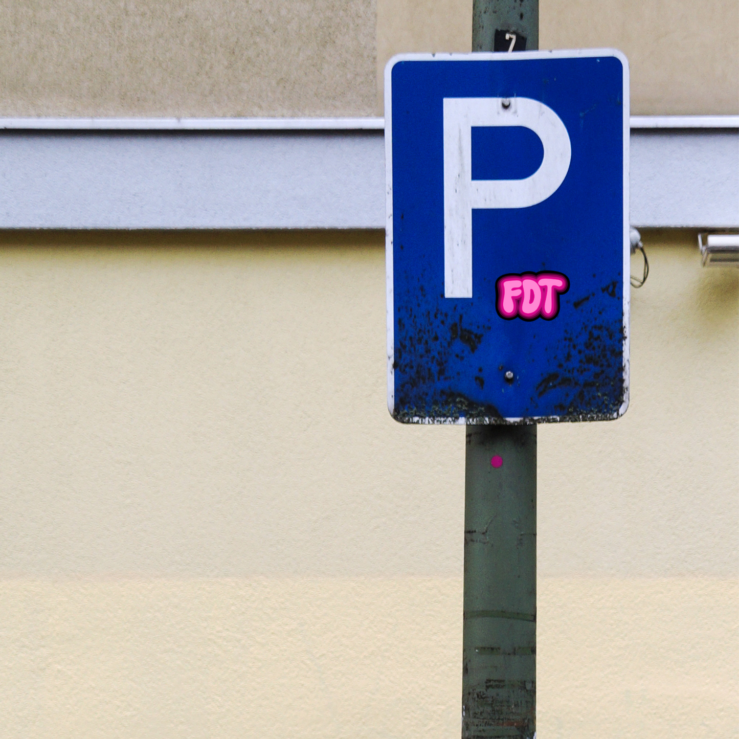 FDT Sticker Pink | 3" x 2"