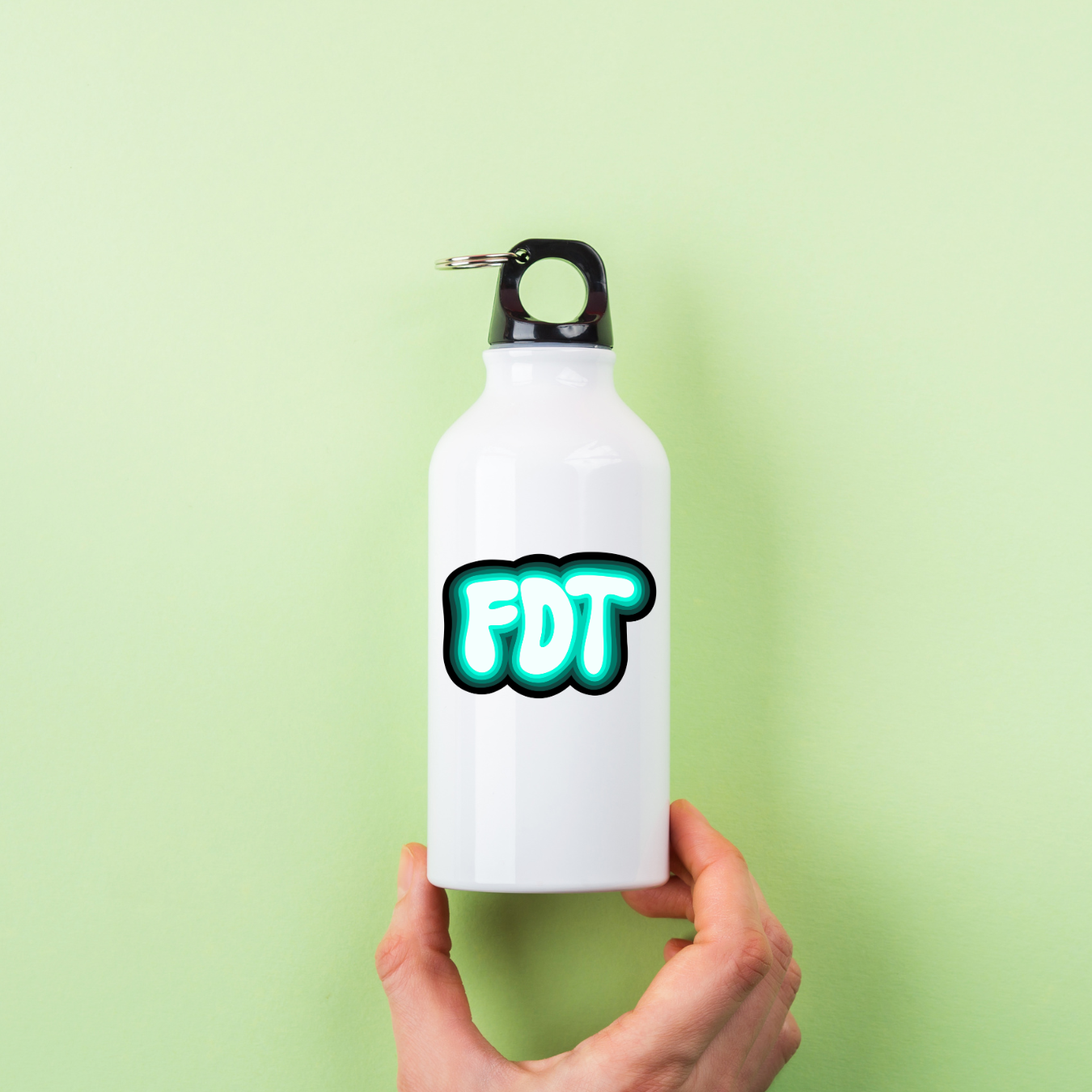FDT Sticker Teal | 3" x 2"