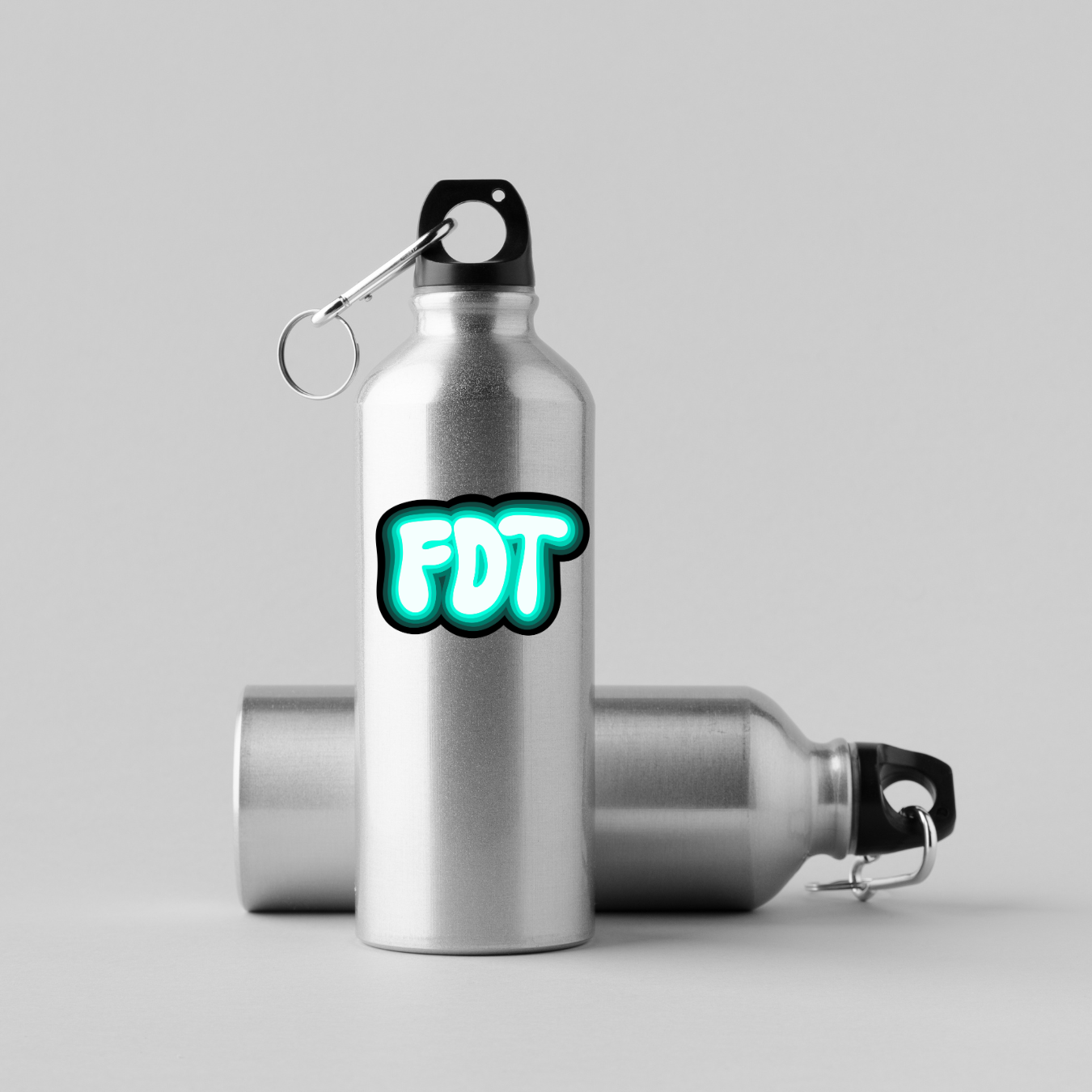 FDT Sticker Teal | 3" x 2"