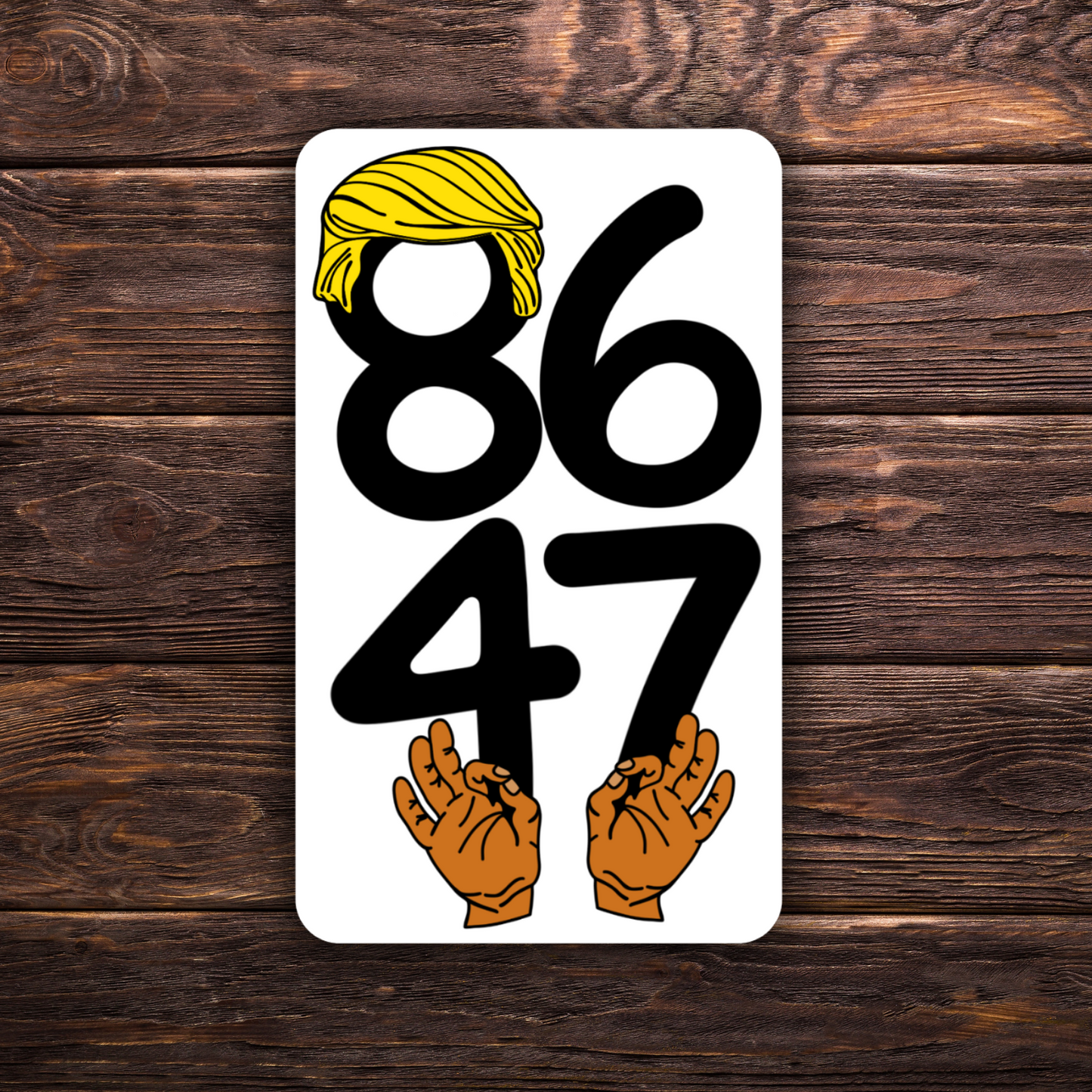86 47 Sticker