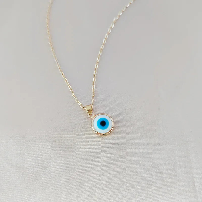 Gold Evil Eye Necklaces