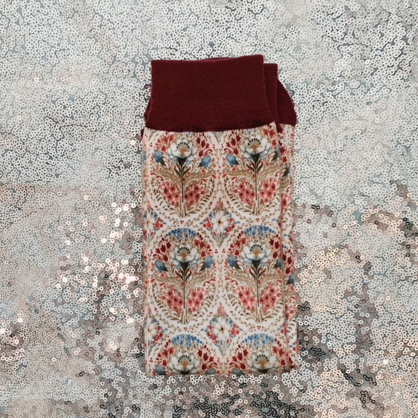 Colorful Farmhouse Floral Socks