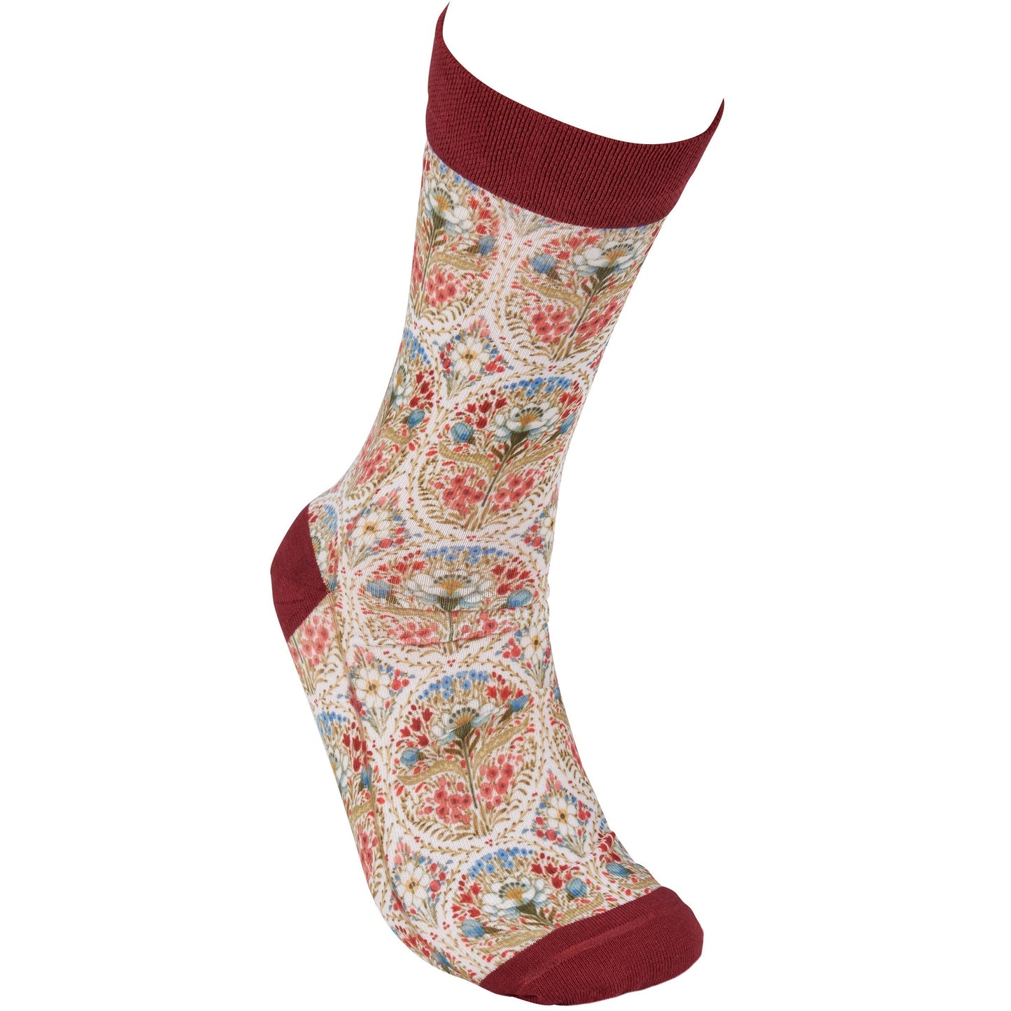 Colorful Farmhouse Floral Socks