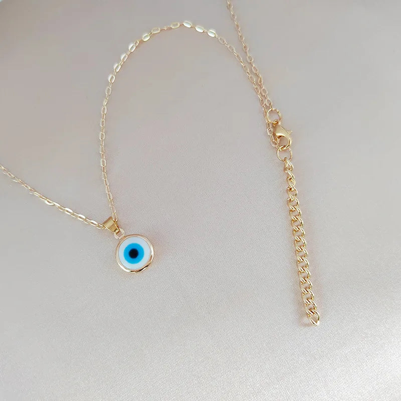 Gold Evil Eye Necklaces