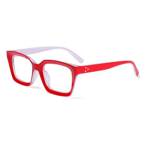 Fashion Square Reading Glasses for Men Women Large Frame Presbyopia