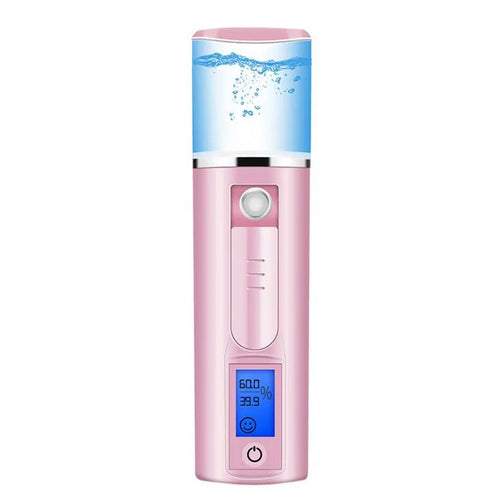 Protable Mini Nano Mist Facial Steamer Spray Spa Moisturizing