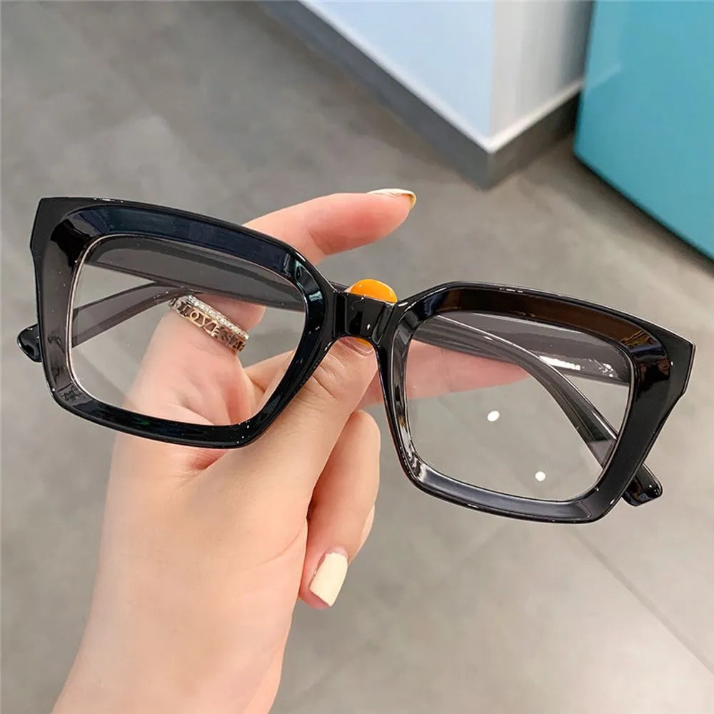 Fashion Square Reading Glasses for Men Women Large Frame Presbyopia