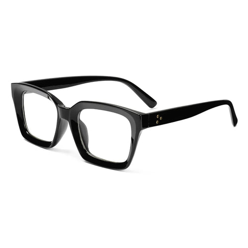 Fashion Square Reading Glasses for Men Women Large Frame Presbyopia