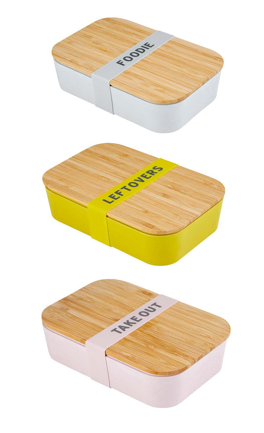 Bamboo Lunch Box 3 Pack