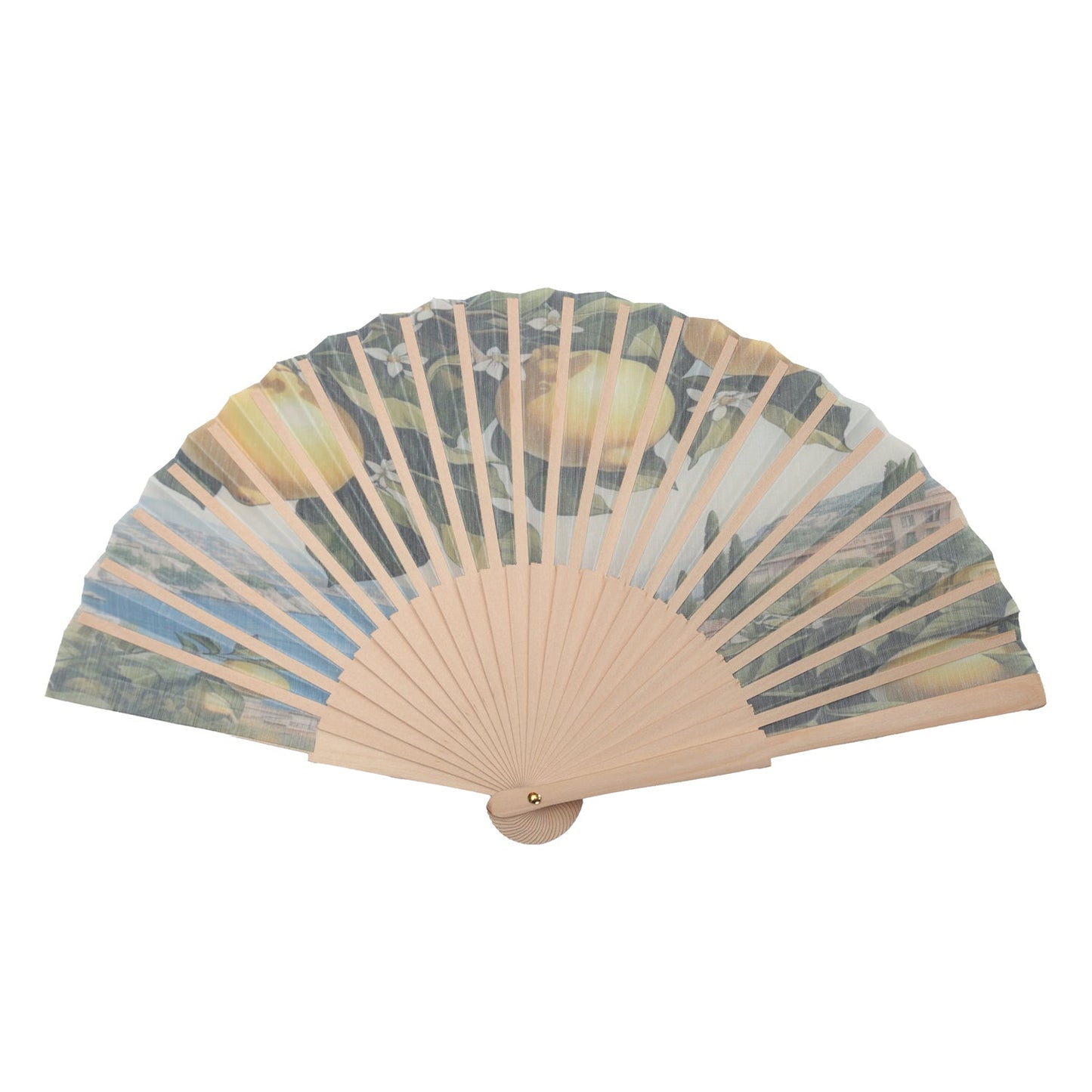 Lemon Hand Fan