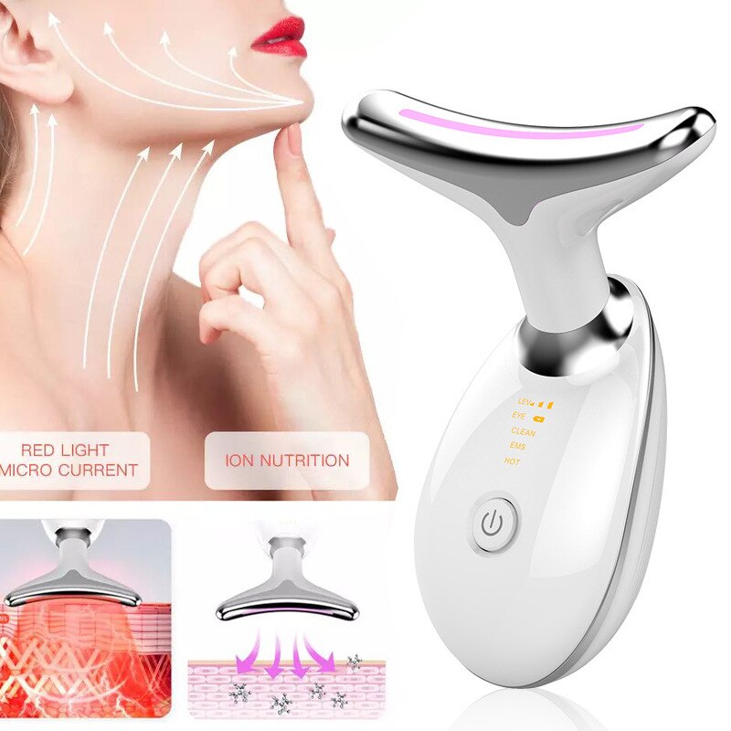 Neck Anti Wrinkle Face Beauty Device Lifting and Tighten Massager