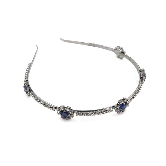 Royal Sapphire Tiara in Blue and Silver
