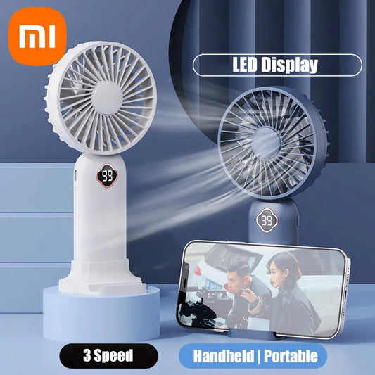 Portable Rechargeable USB-C Handheld Fan