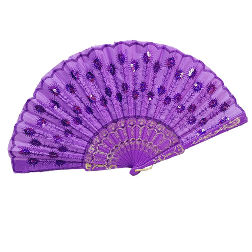 Spanish Style Folding Hand Fan