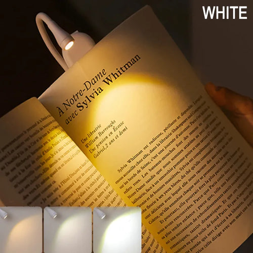 Mini Foldable Book Light Eye Protection Light Clip-on 360° Flip Study