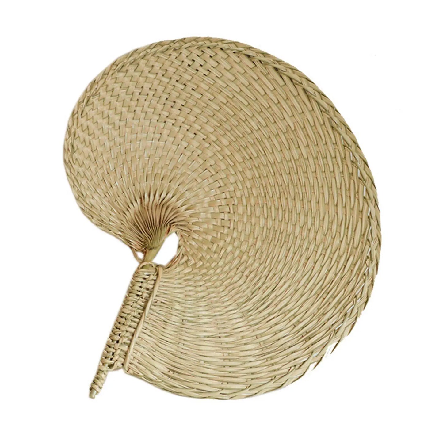 Hand-Woven Bamboo Hand Fan