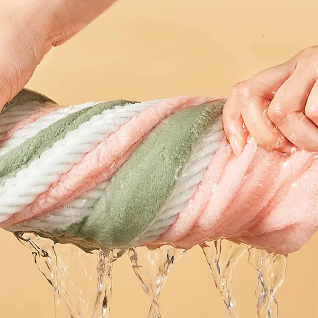 Quick-dry Microfiber Hair Towel