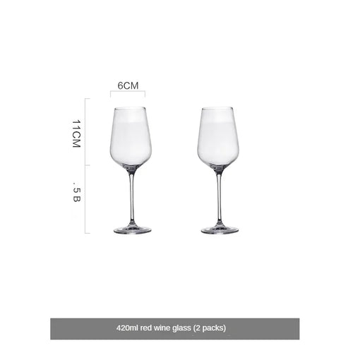 KAWASIMAYA Red Wine Glasses Set, Home Light Luxury High Grade Netflix