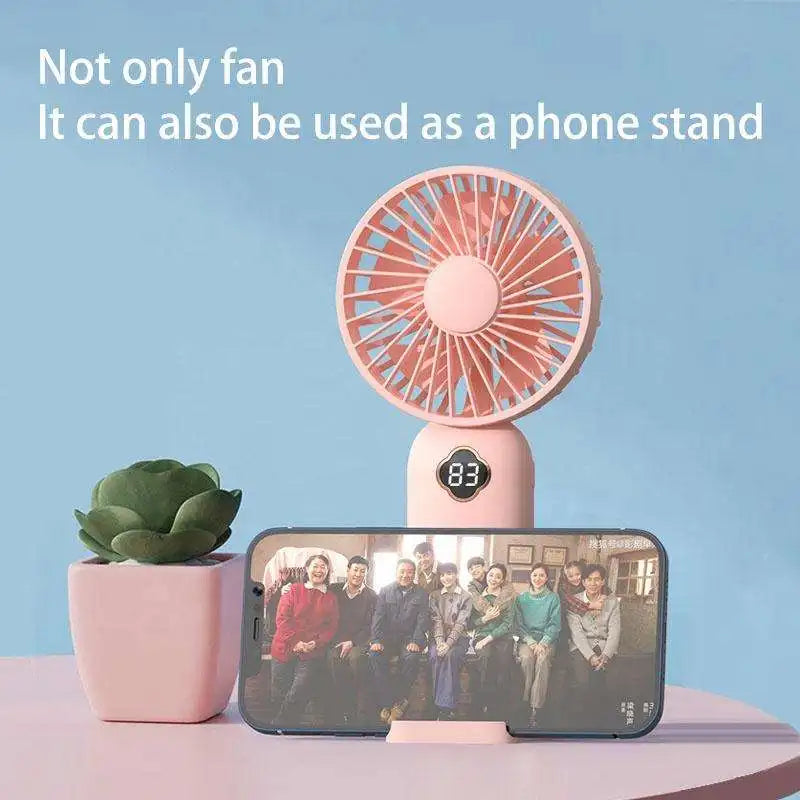 Portable Rechargeable USB-C Handheld Fan