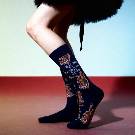 These Are My Knock 'Em Dead Socks